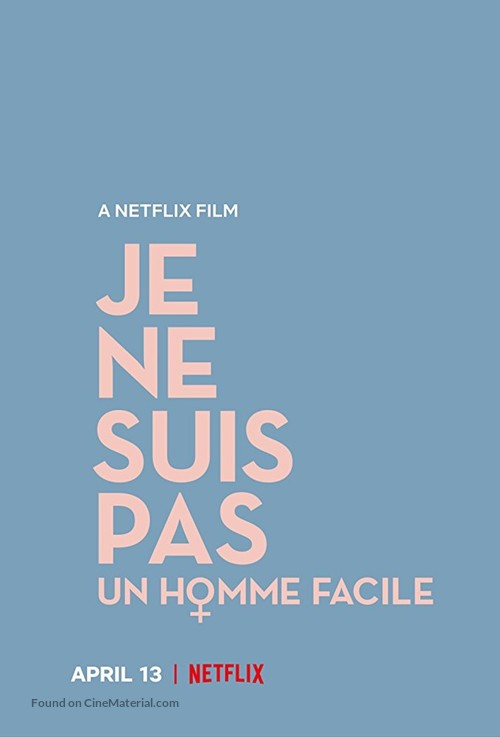 Je ne suis pas un homme facile - French Movie Poster