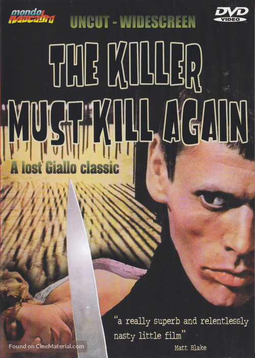 L&#039;assassino &egrave; costretto ad uccidere ancora - DVD movie cover