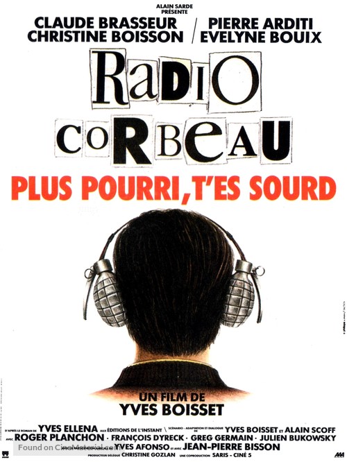 Radio Corbeau - French Movie Poster