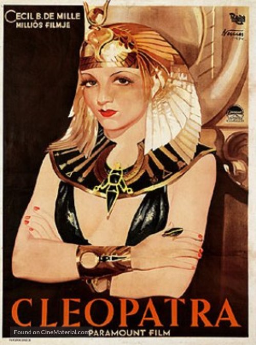 Cleopatra - Hungarian Movie Poster