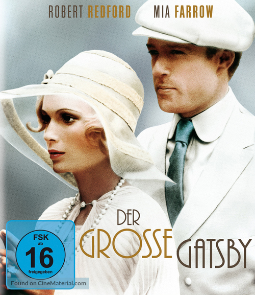 The Great Gatsby - German Blu-Ray movie cover
