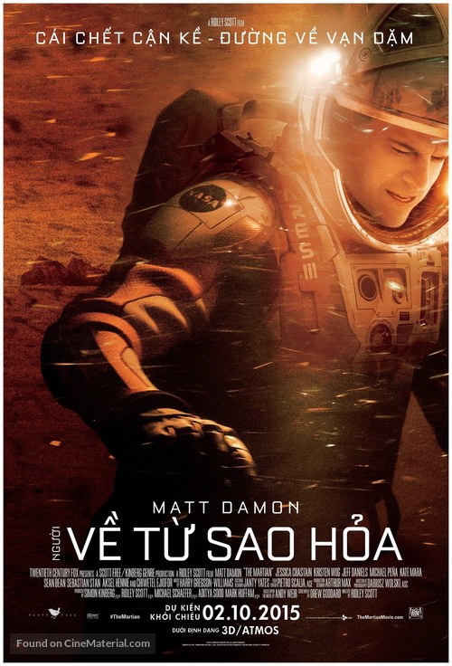 The Martian - Vietnamese Movie Poster