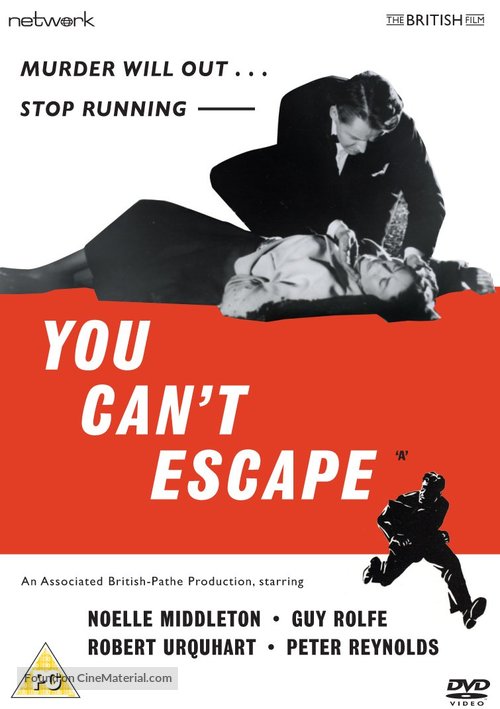 You Can&#039;t Escape - British DVD movie cover