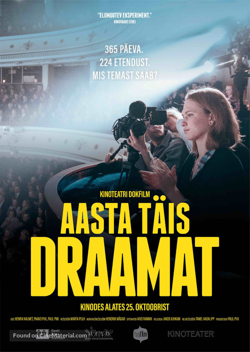 Aasta t&auml;is draamat - Estonian Movie Poster