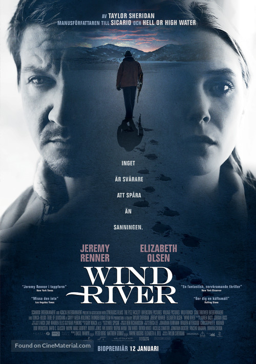 Wind River - Swedish Movie Poster