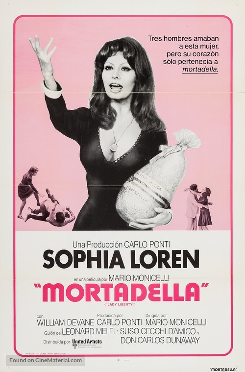 La mortadella - Spanish Movie Poster