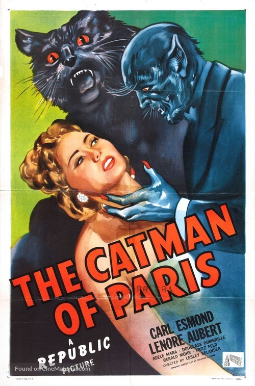 The Catman of Paris - Movie Poster