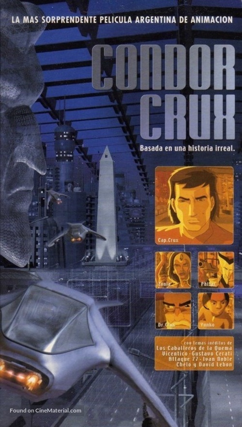 C&oacute;ndor Crux, la leyenda - Argentinian VHS movie cover