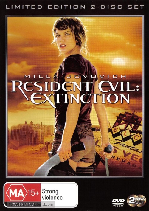 Resident Evil: Extinction - Australian Movie Cover