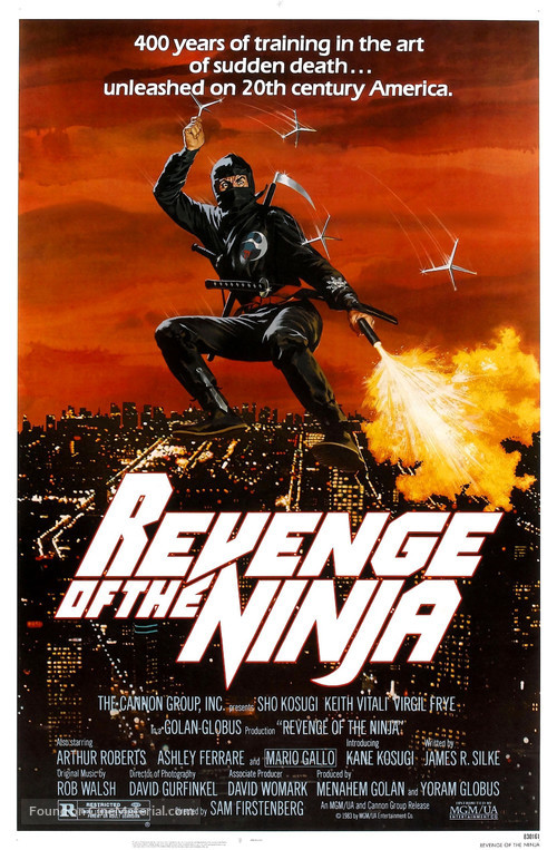 Revenge Of The Ninja - Movie Poster