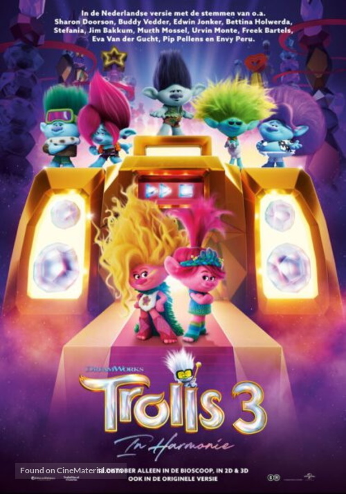 Trolls Band Together - Dutch Movie Poster