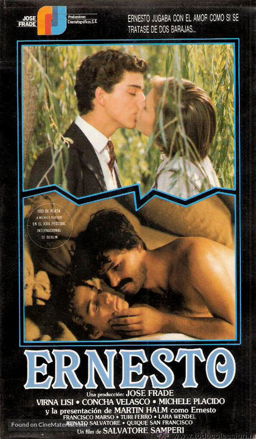 Ernesto - Spanish VHS movie cover