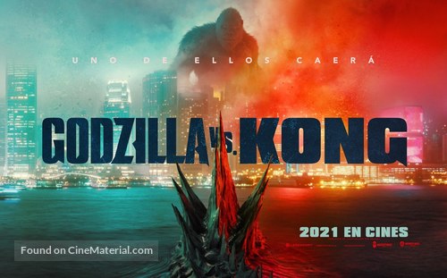 Godzilla vs. Kong - Spanish Movie Poster