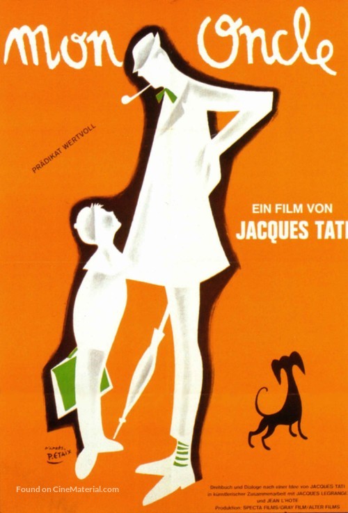 Mon oncle - German Movie Poster