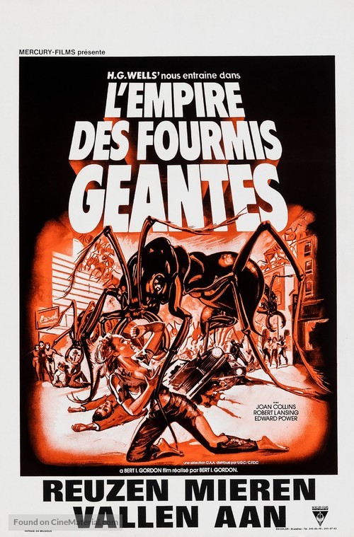Empire of the Ants - Belgian Movie Poster