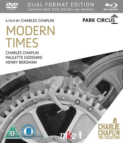 Modern Times - British Blu-Ray movie cover