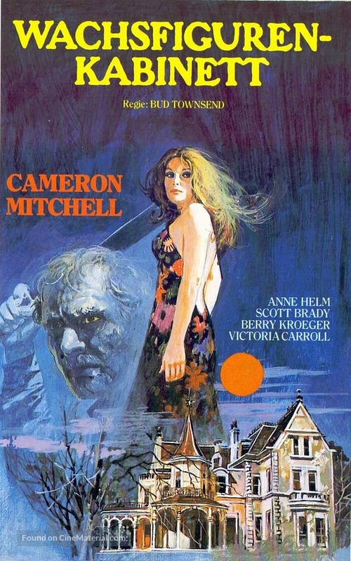 Nightmare in Wax - German VHS movie cover