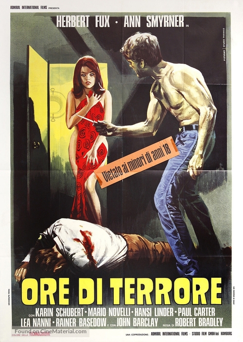 Ore di terrore - Italian Movie Poster