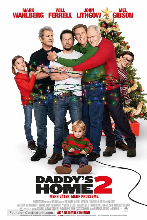 Daddy&#039;s Home 2 - German Movie Poster
