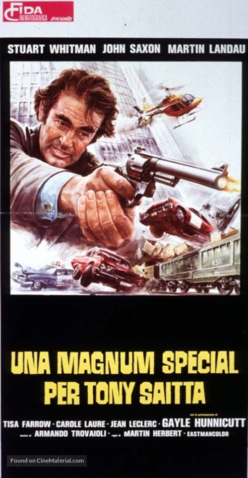 Una Magnum Special per Tony Saitta - Italian Movie Poster