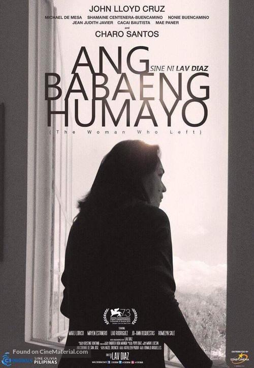 Ang babaeng humayo - Philippine Movie Poster