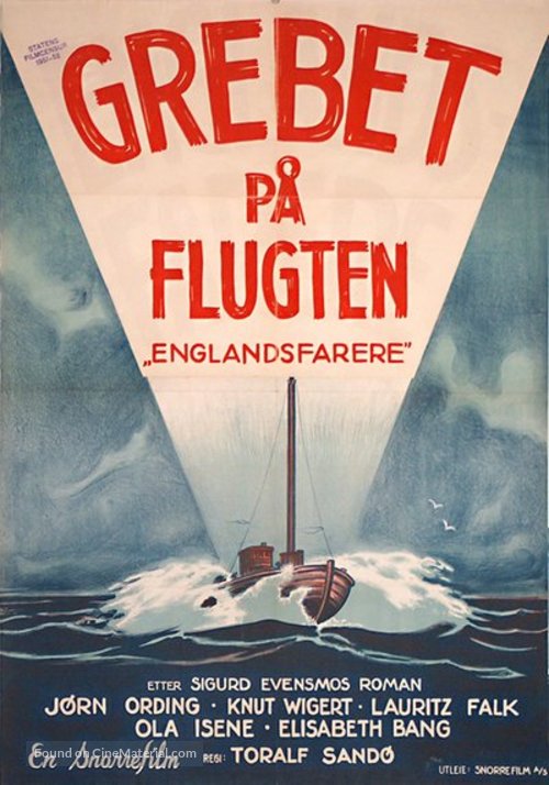 Englandsfarere - Danish Movie Poster