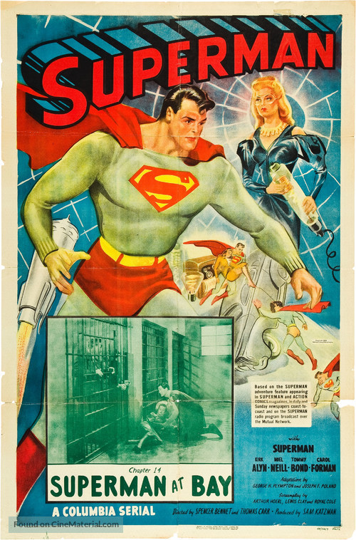 Superman Serials: The Complete 1948 &amp; 1950 Theatrical Serials Collection - Movie Poster