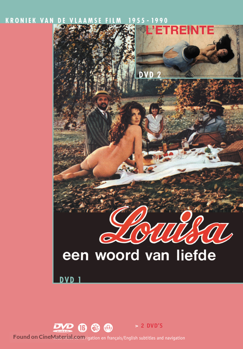 Louisa, een woord van liefde - Belgian DVD movie cover