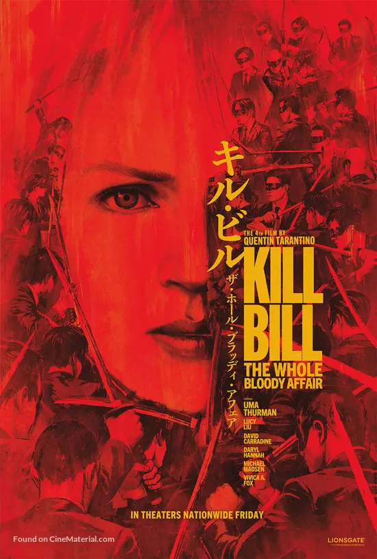 Kill Bill The Whole Bloody Affair (2011) movie poster — free download