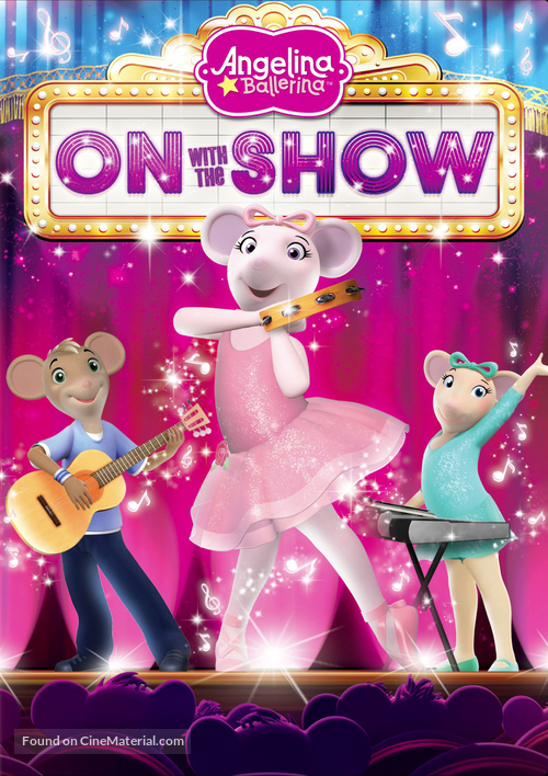 Angelina Ballerina: On with the Show - DVD movie cover