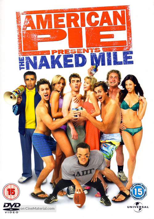 American Pie Presents: The Naked Mile - British DVD movie cover