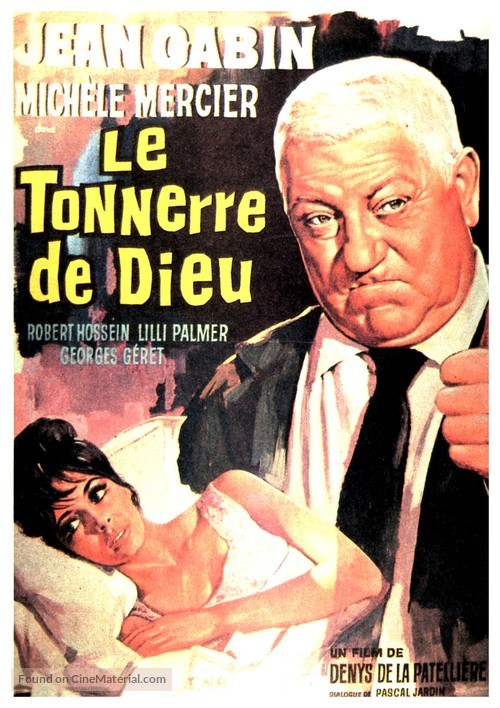 Le tonnerre de Dieu - Belgian Movie Poster