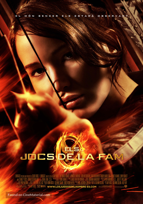 The Hunger Games - Andorran Movie Poster
