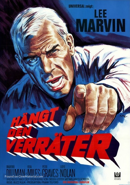 Sergeant Ryker - German Movie Poster