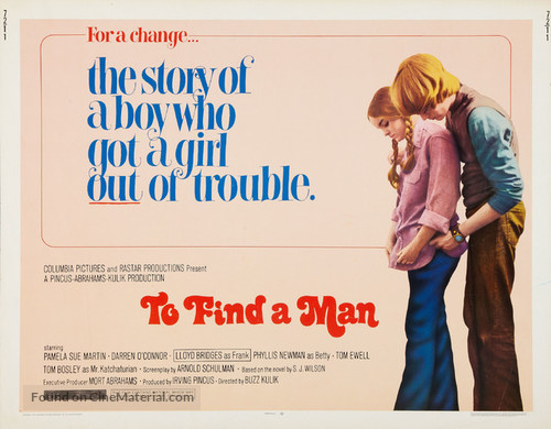 To Find a Man - Movie Poster