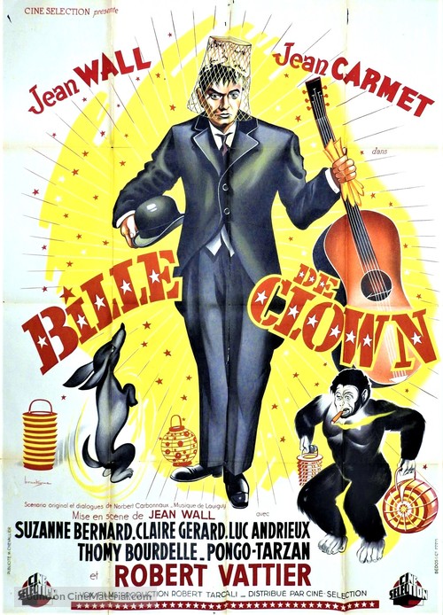 Bille de clown - French Movie Poster