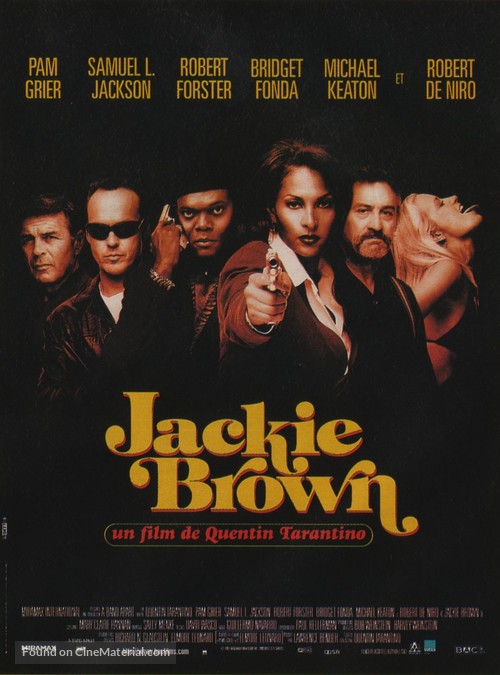 Jackie Brown - French Movie Poster
