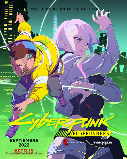 &quot;Cyberpunk: Edgerunners&quot; - Spanish Movie Poster