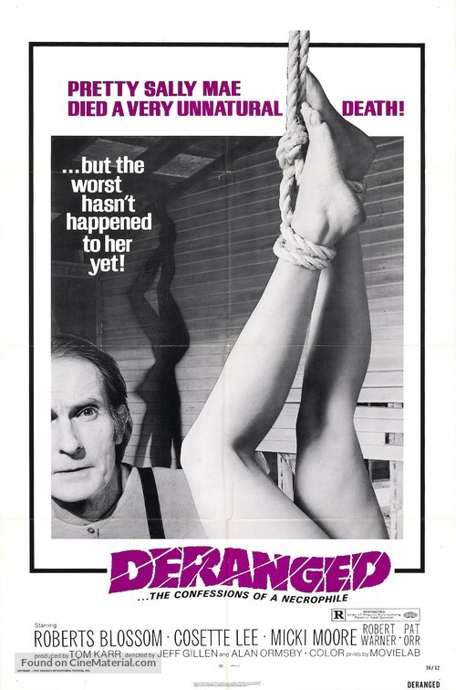 Deranged - Movie Poster