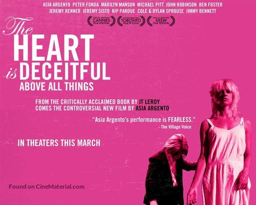 The Heart Is Deceitful Above All Things - British Movie Poster