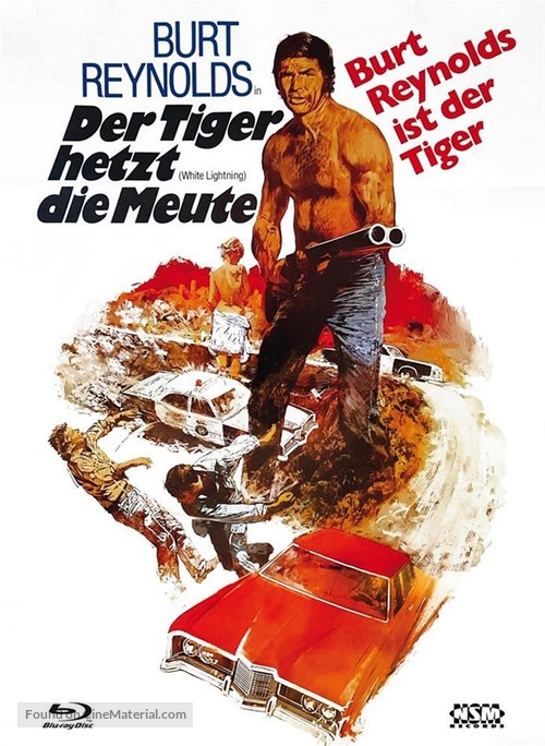 White Lightning - Austrian Blu-Ray movie cover