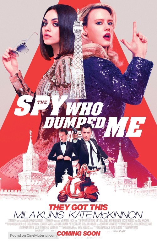 The Spy Who Dumped Me - British Movie Poster