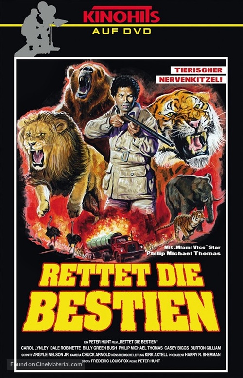 The Beasts Are on the Streets - German DVD movie cover