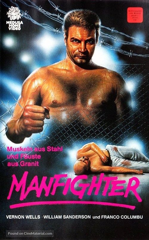 Last Man Standing - German VHS movie cover