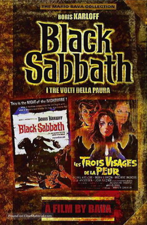 I tre volti della paura - VHS movie cover