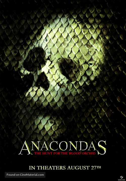 Anacondas: The Hunt For The Blood Orchid - Movie Poster