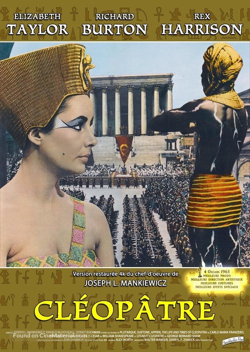 Cleopatra - French Re-release movie poster