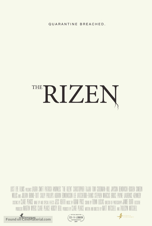 The Rizen - British Movie Poster