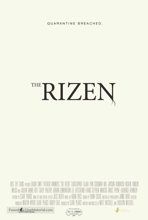 The Rizen - British Movie Poster