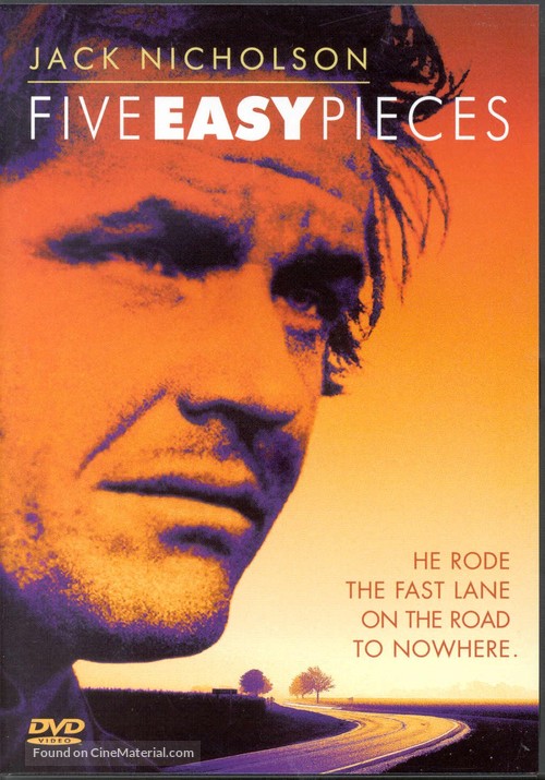 Five Easy Pieces - DVD movie cover